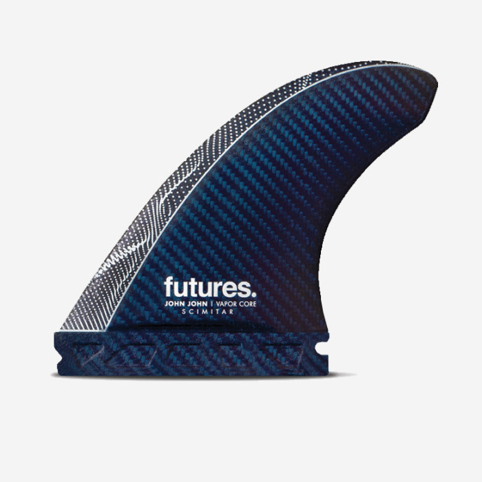 Futures JJF 3 Scimitar Vapor Core Thruster Medium – Pinne Surf Carbon Blue John John Florence