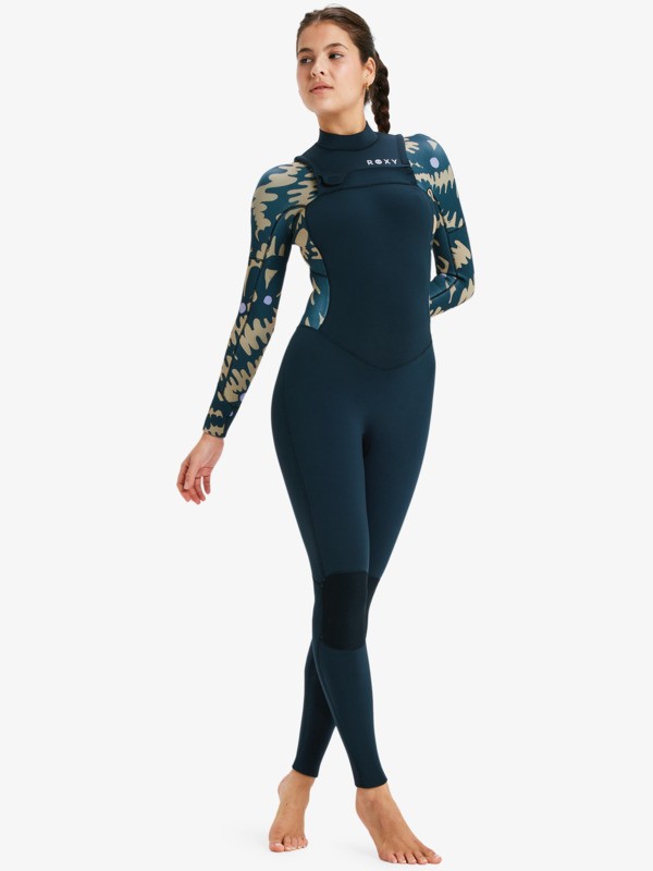 Roxy 5/4 Swell Natural Muta da Surf Donna Black Floral