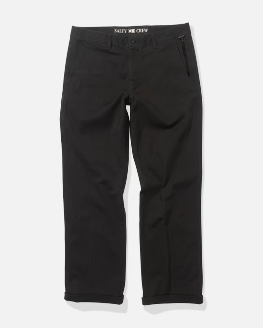 Salty Crew Portway Pant Pirate Black
